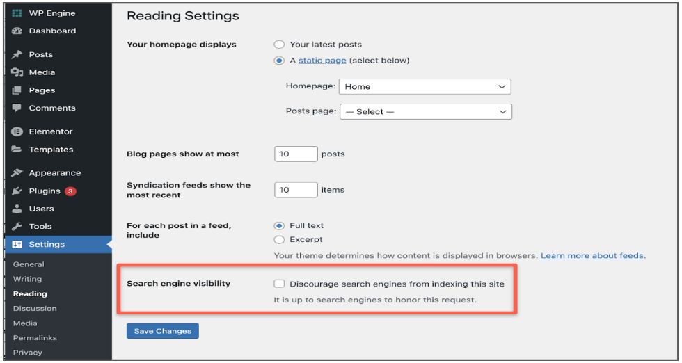 Search engine visibility - Migrating a WordPress site to a new host