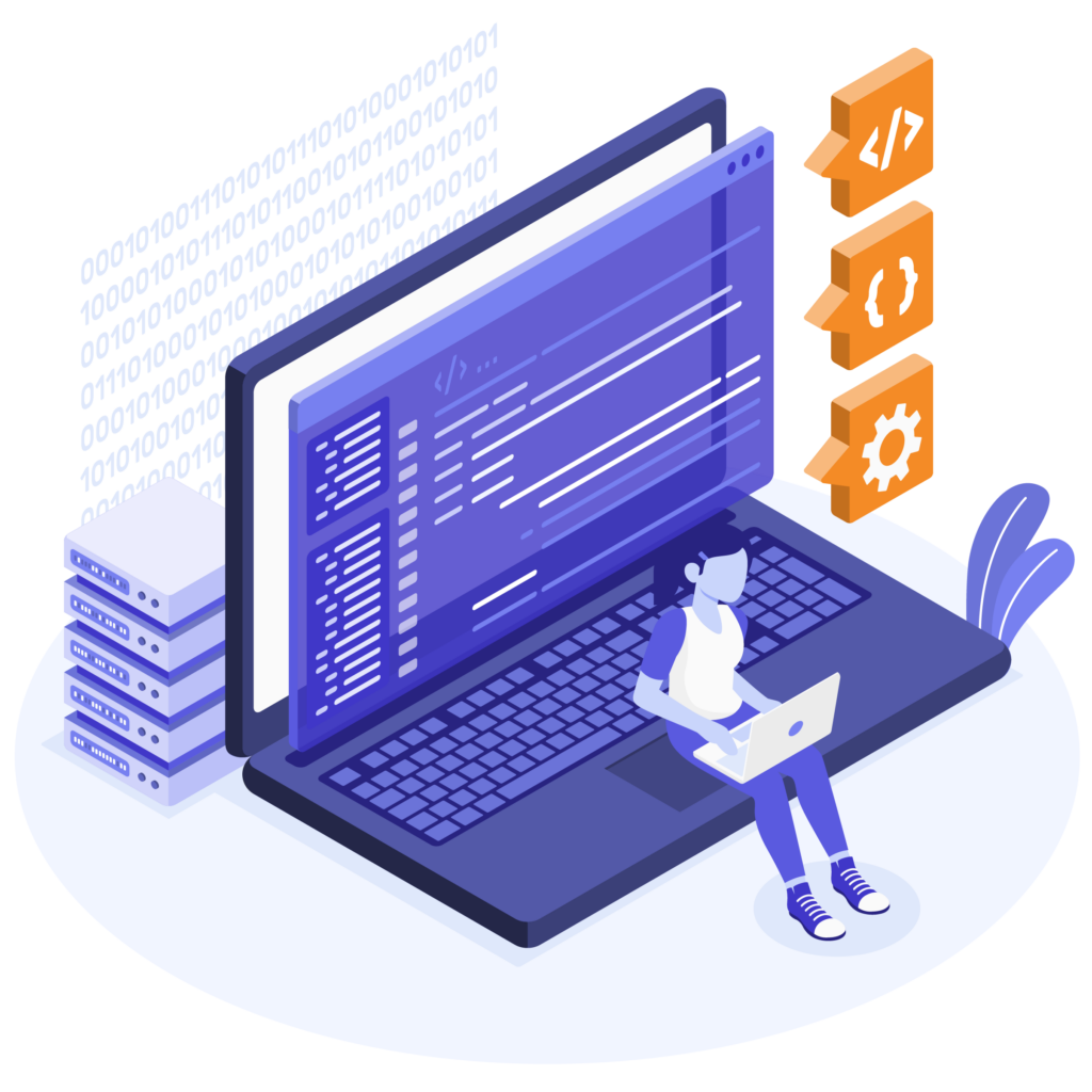 Business owner managing the maintenance on his own - Website Maintenance for Small Businesses