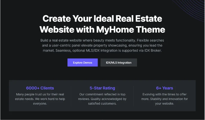 MyHome Real Estate theme - wordpress real estate theme