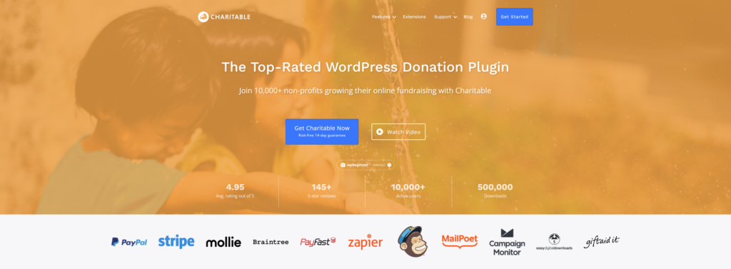 Charitable donation plugin - wordpress donation plugin