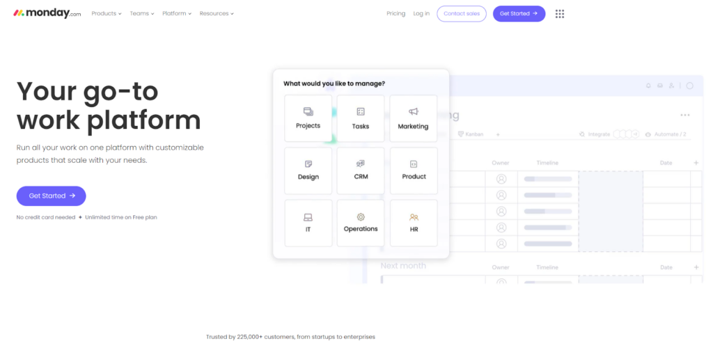 Monday.com - wordpress project management