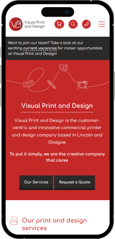 Title of page - Visual print