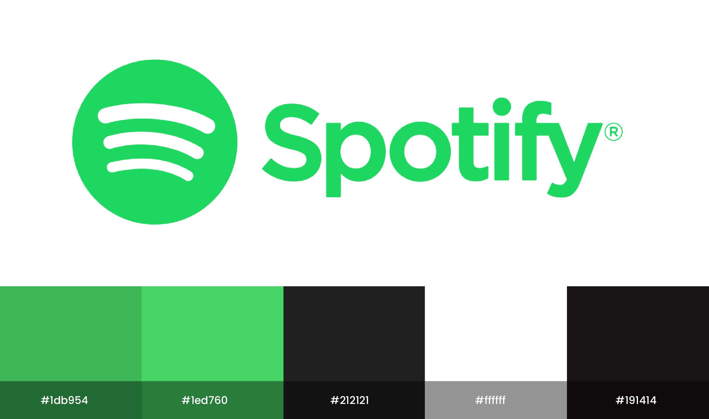 Spotify Color Palette - tertiary colors