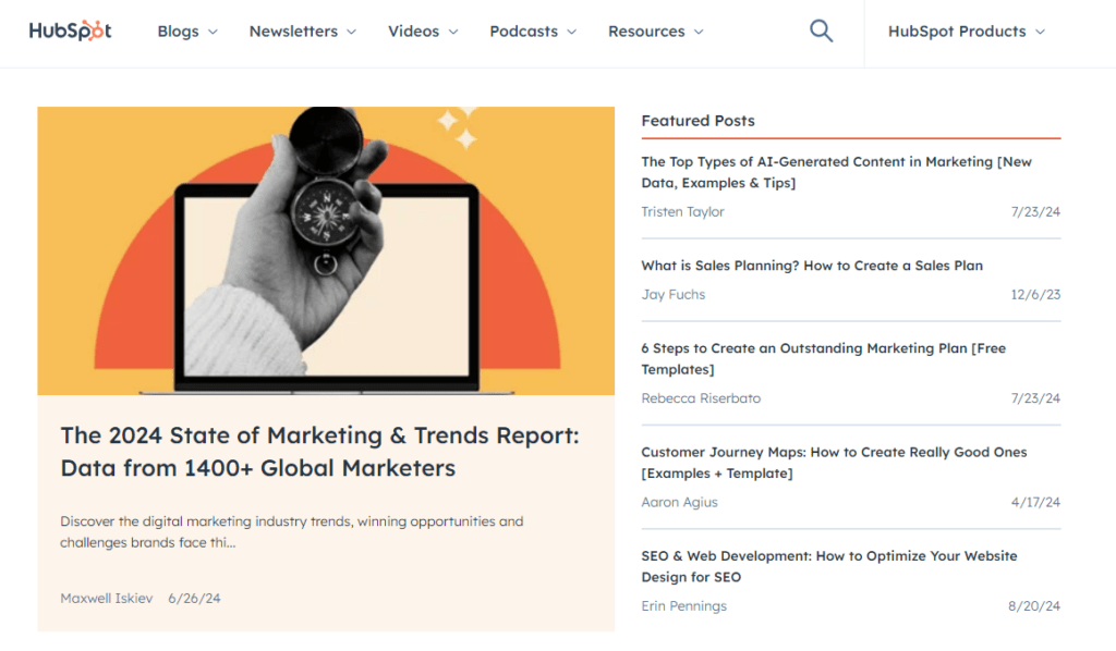 Benefits of content marketing - HubSpot