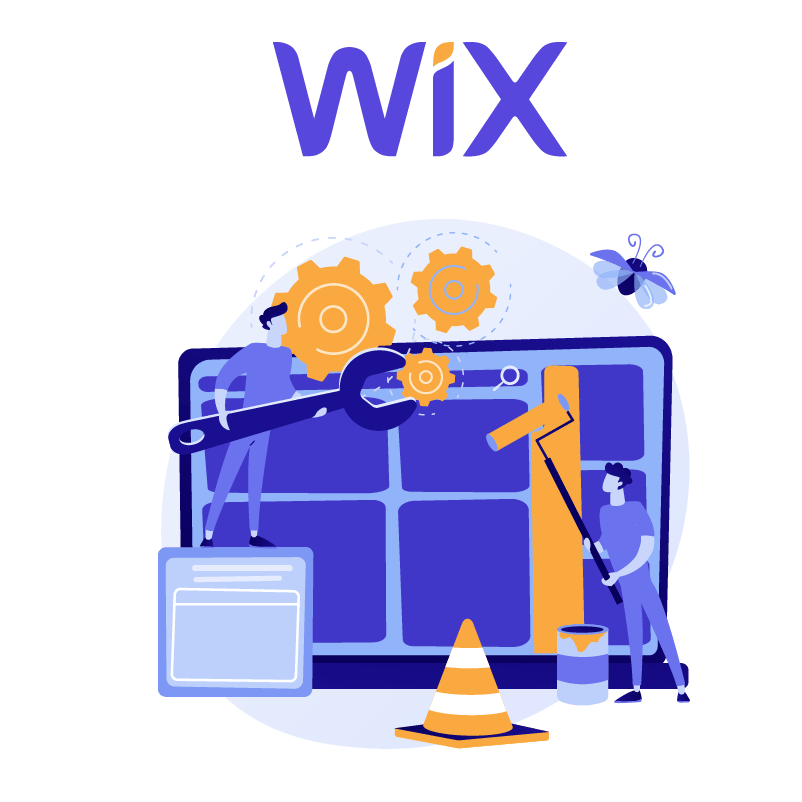 Wix E-Commerce - website as a service