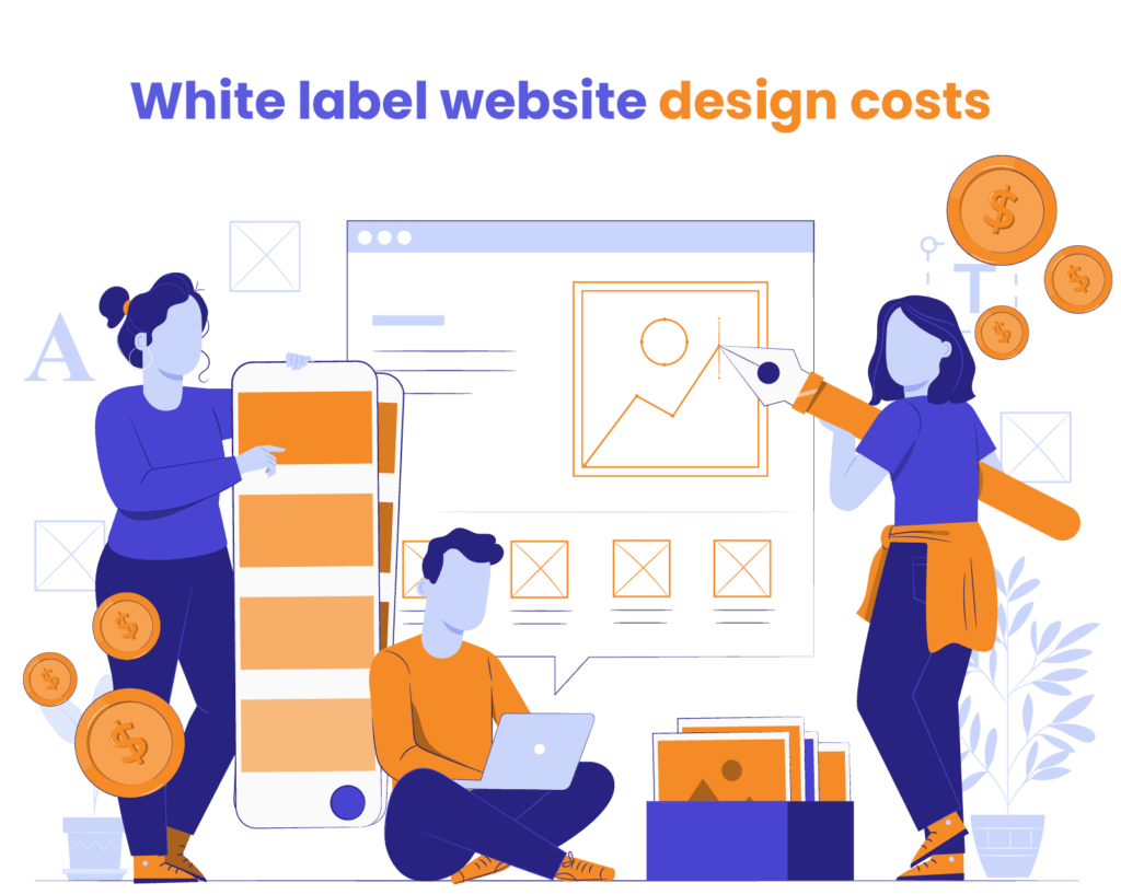 White label website design costs