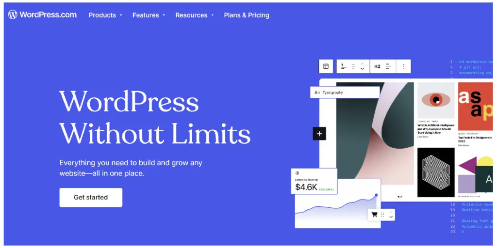 User-friendly interface illustrating the benefits of WordPress for beginners