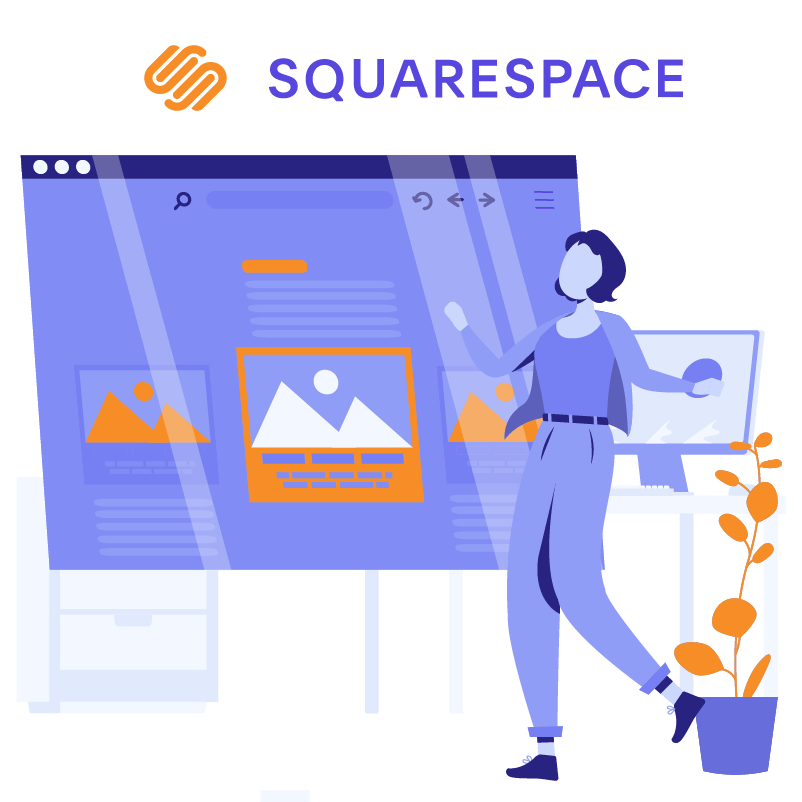 WordPress vs Squarespace for portfolio websites
