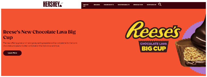 What colors make brown - Hershey’s website