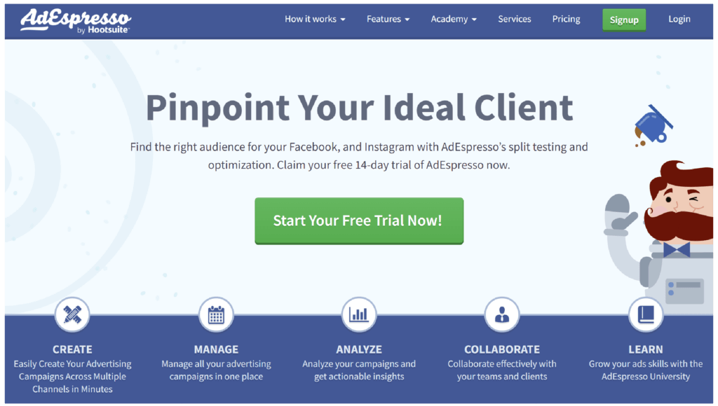 AdEspresso - Best Google Ads copywriting software