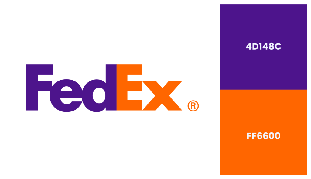 FedEx - Complementary colors