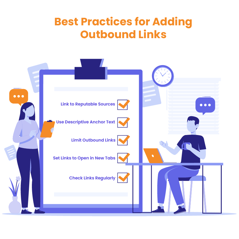 SEO best practices - outbound links