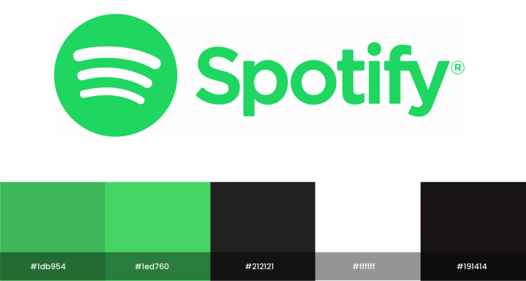 Spotify - Intermediate colors