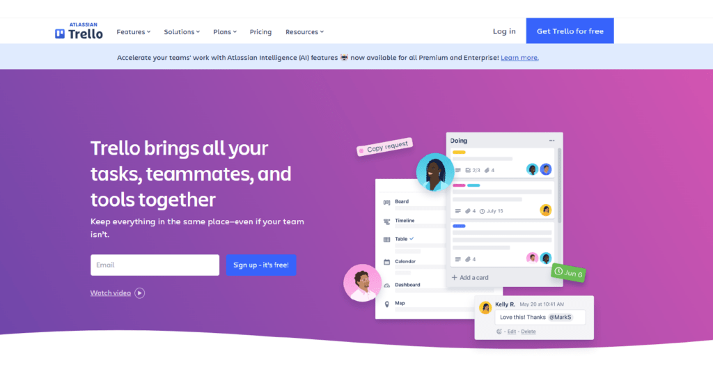 Trello - Intermediate colors