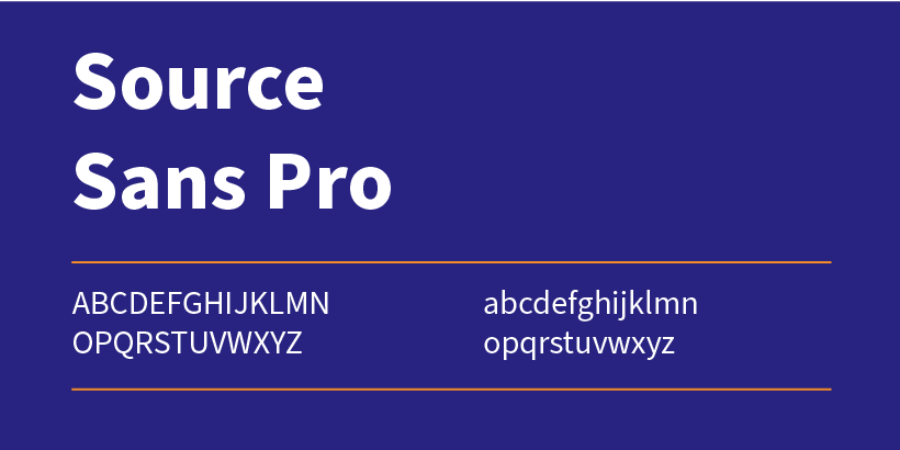 Source Sans Pro - WordPress fonts