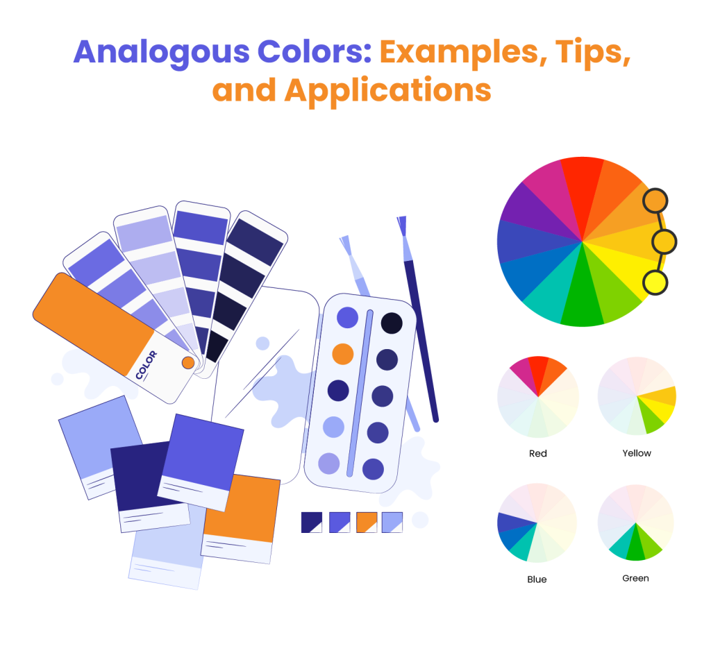 Analogous Colors: Examples, Tips and Applications - The White Label Agency