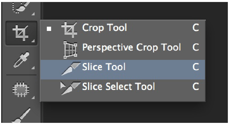 Slicing the PSD File - psd to WordPress conversion