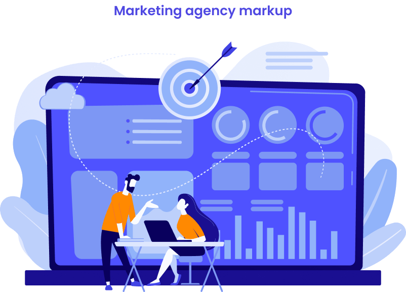 Marketing agency markup