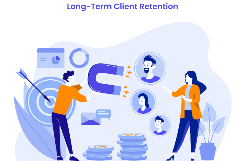 Long-term client retention