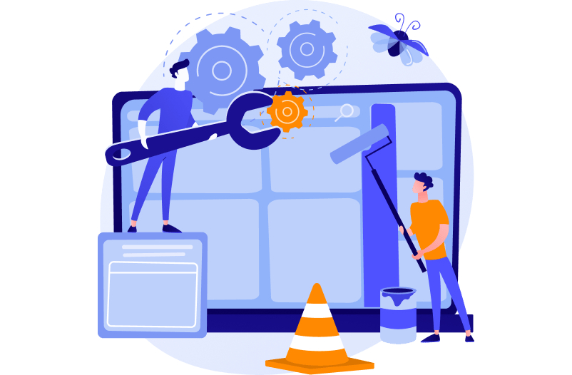 Website maintenance and support services